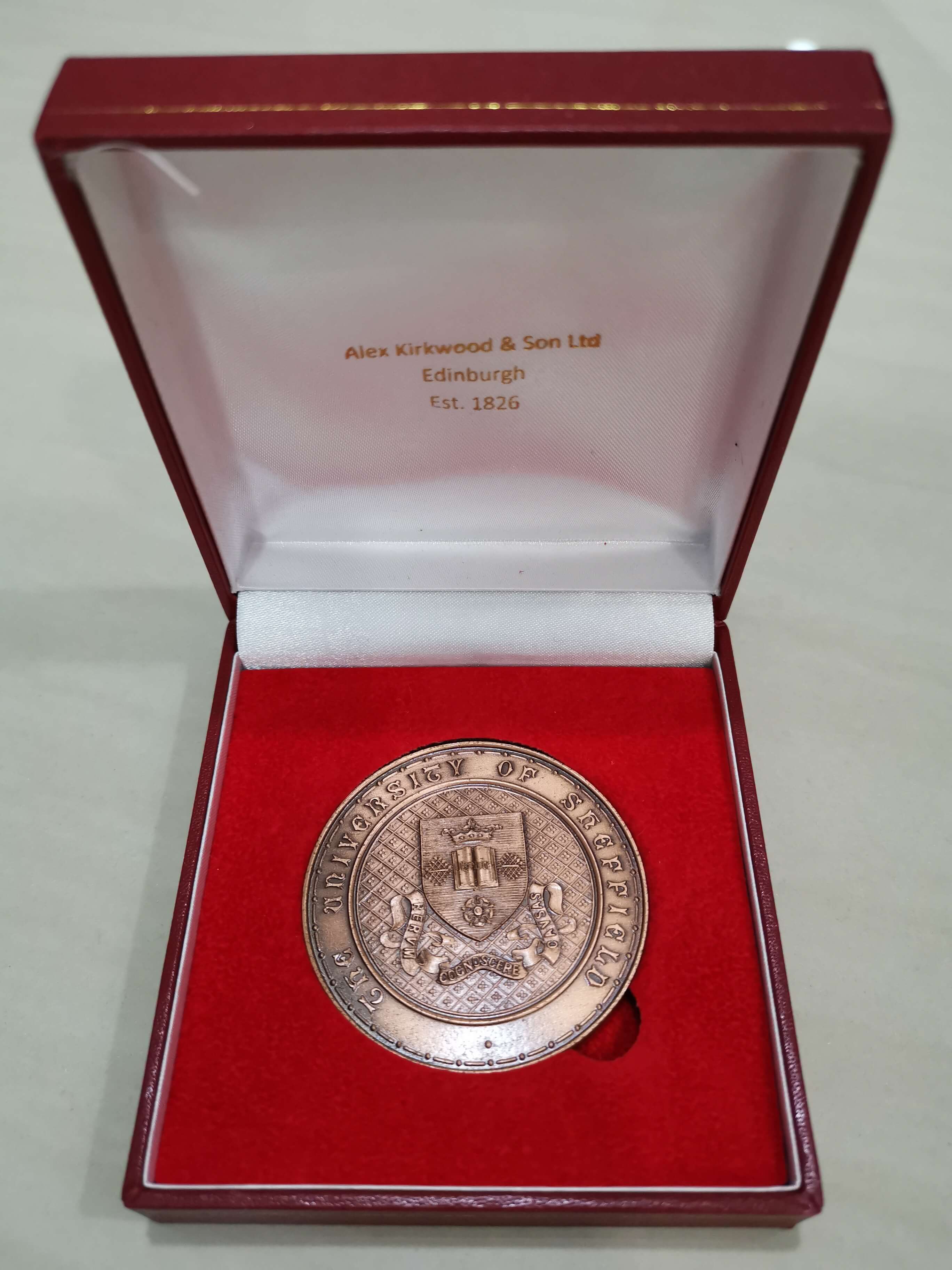 Mappin Medal 奖牌正面